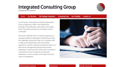 Desktop Screenshot of ic-group.com